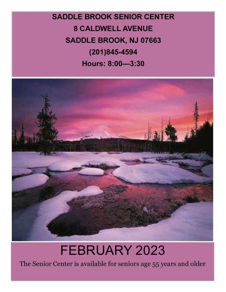 Senior Center February 2023 Cover