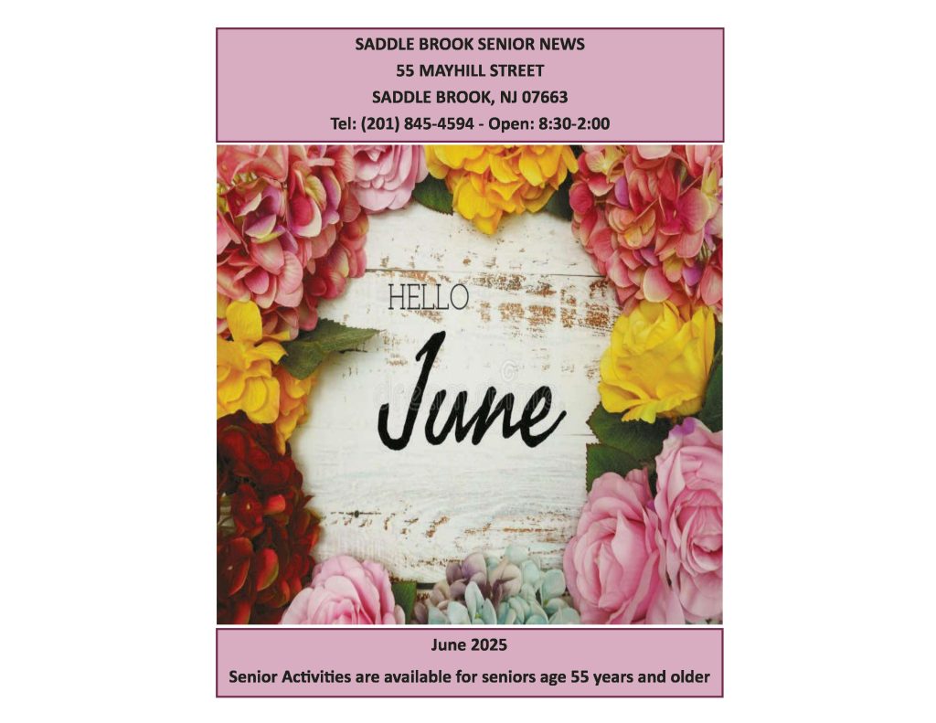 Senior Center Newsletter - June 2025