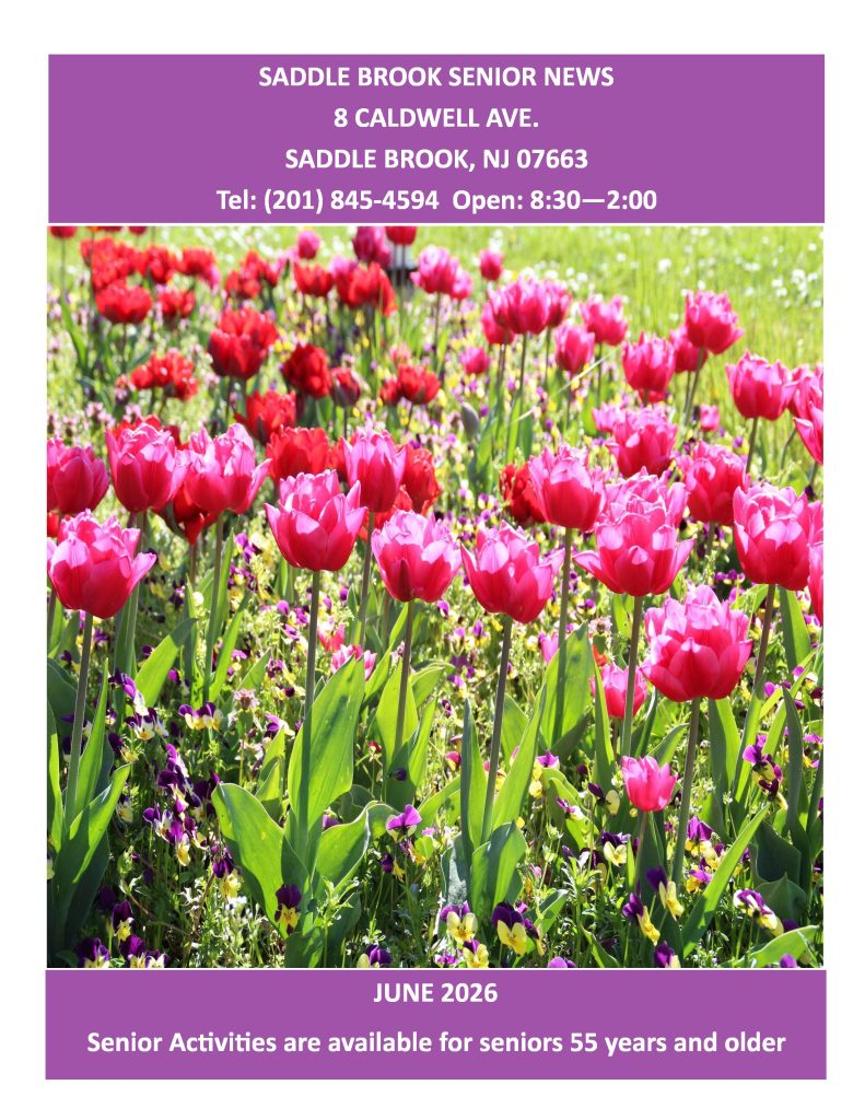 Senior Center Newsletter June 2026 Cover