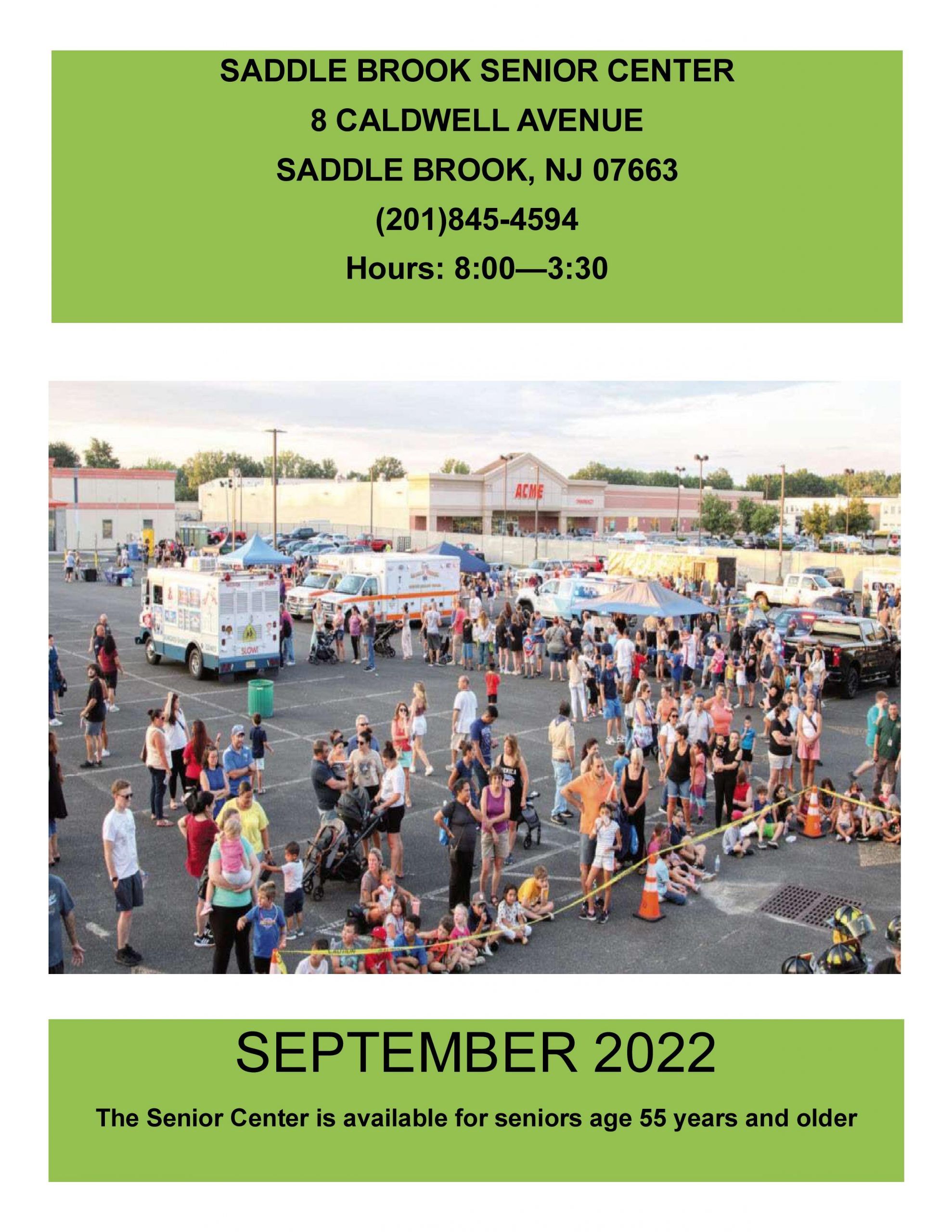 Senior_Center_Newsletter_Sep_2022_Cover Saddle Brook Senior Center