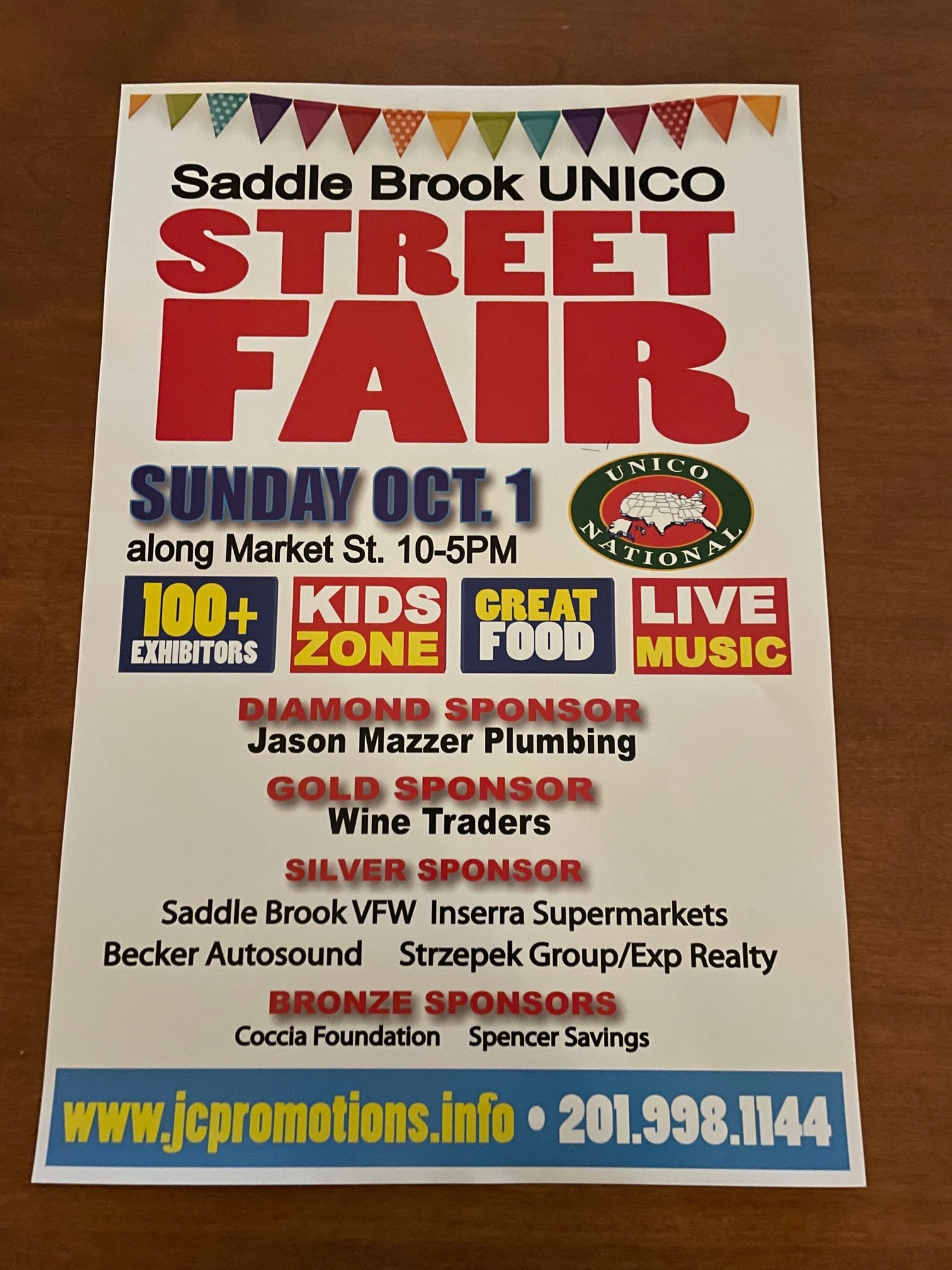 Saddle Brook UNICO Street Fair