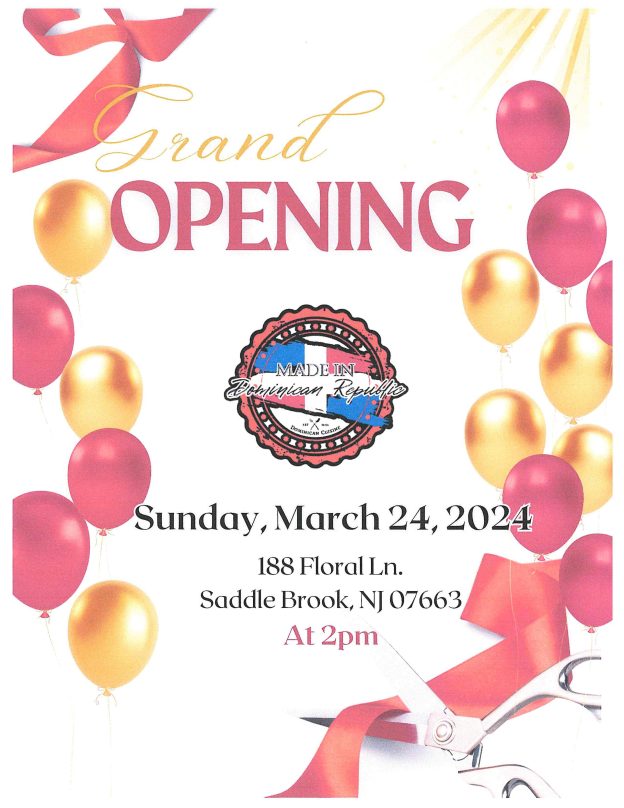 Grand Opening - Made in Dominican Republic