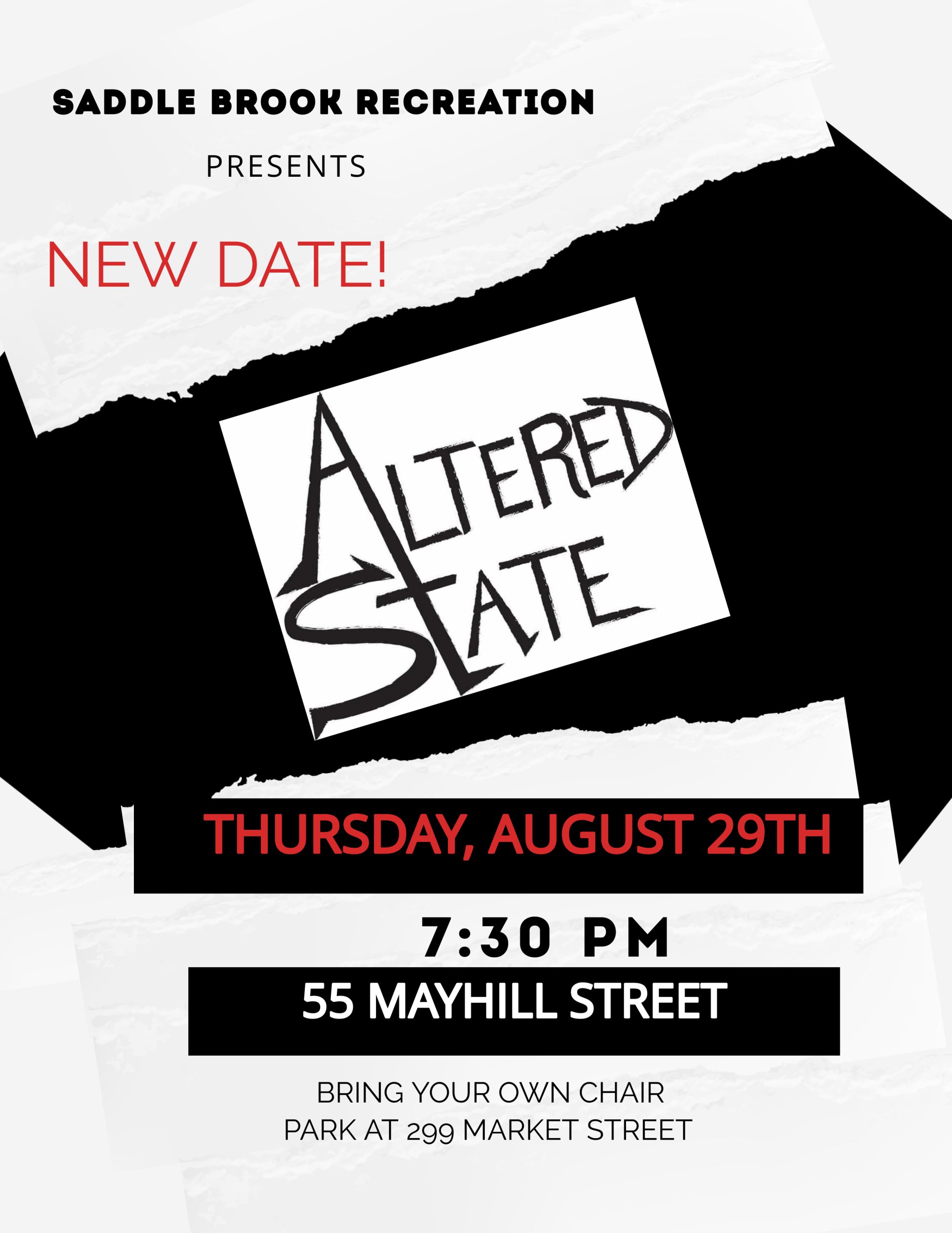 Saddle Brook's 2024 Summer Concert Series - Altered State