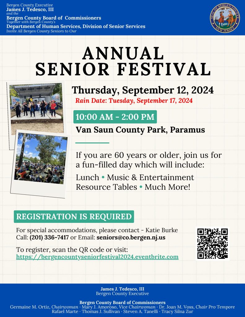 Bergen County Senior Festival 2024