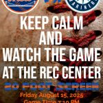 Watch the Mets Game at the Recreation Center