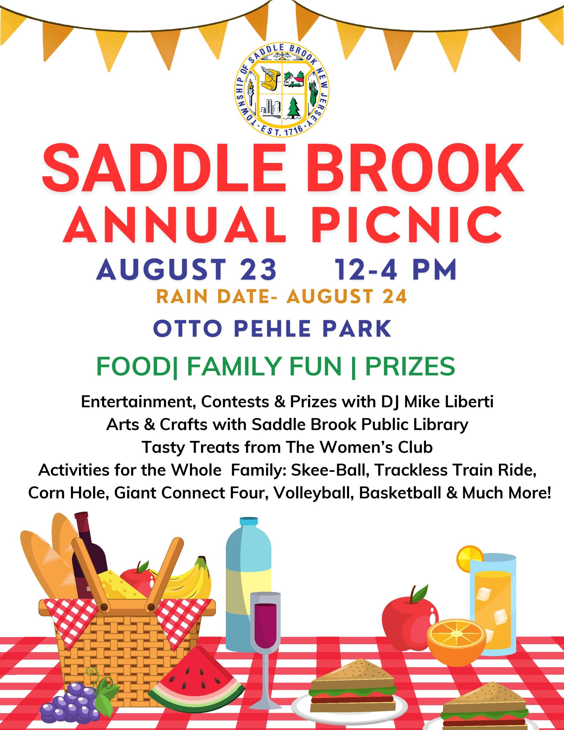 2025 Saddle Brook Annual Picnic