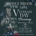 Saddle Brook VFW Veterans Day Ceremony