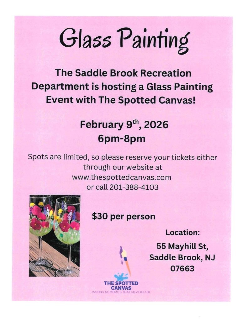 2026 Glass Painting - Recreation Center
