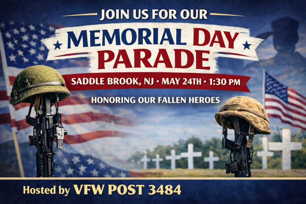 2026 Saddle Brook Memorial Day Parade