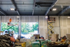 New-Doors-Being-Installed-in-FD-Garage-1
