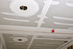 Cut-outs-for-recessed-lighting-in-soffit-where-council-members-will-sit
