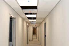 Ceilings-Being-Closed-Up-in-Building-Dept-Office-Corridor