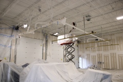 Painting-Ceiling-in-Ambulance-Corps-Garage-2