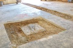 Pit-for-Support-Column